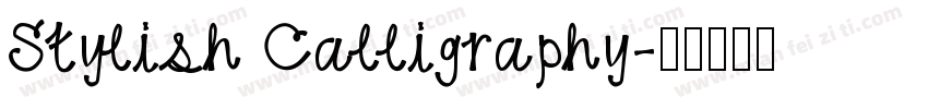 Stylish Calligraphy字体转换